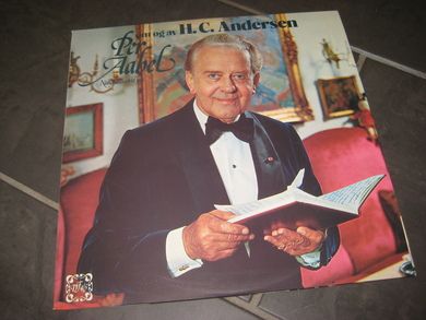 PER AABEL OM OG AV H.C. ANDERSEN. STRØKEN ALBUM MED 2 LP. Nationaltheateret i samarbeid med Allers, 1975. En godbit!!