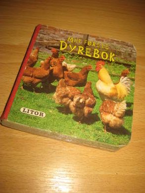 MIN FØRSTE DYREBOK, LITOR, 29470, 1992.