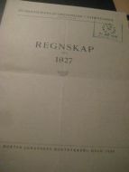 1927, SKIBSASSURANCEFORENINGEN I CHRISTIANIA. REGNESKAP.