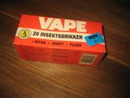 Eske med ubrukt innhold, VAPE INNSEKTSBRIKKER, 