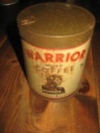 WARRIOR COFFEE, 50 tallet, ca 10 cm høg. 