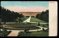 Palazzo Reale e vista del parco. Caserta.