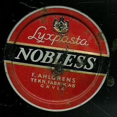 NOBLESS Lyxpasta fra ALGRENS TEKN. FABRIK, GEVLE.