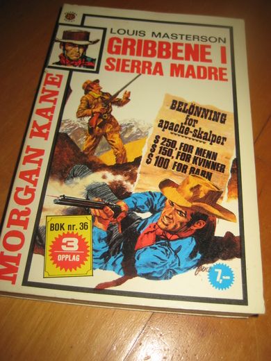 MASTERSON, LOUIS: GRBBENE I SIERRA MADRE. 1977.