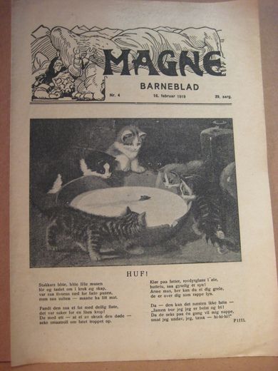 1919,nr 004,                     MAGNE BARNEBLAD.