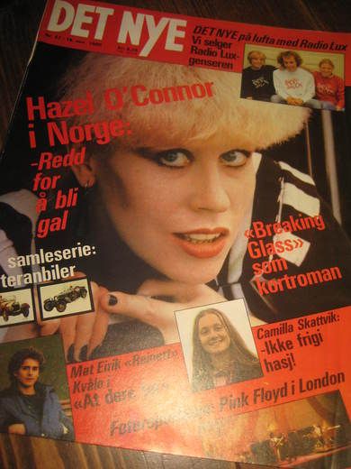 1980,nr 047, DET NYE. HAZEL O' CONNOR