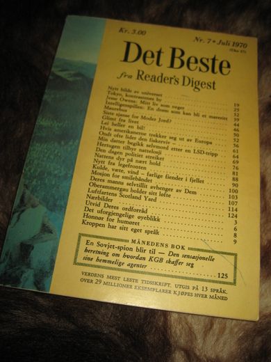 1970,nr 007, Det Beste fra Reader's Digest.