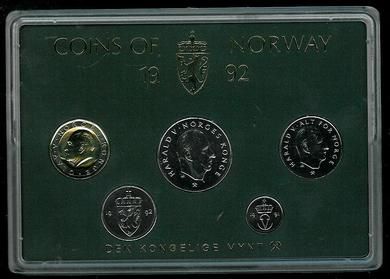 1992, COINS OF NORWAY.