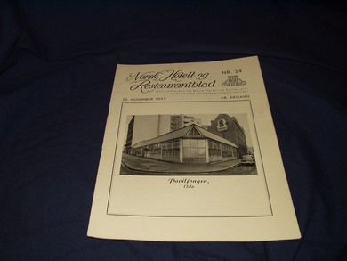 1957,nr 024, Norsk Hotell- og Resturantblad