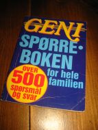 GENI. SPØRRE BOKEN. 1993.