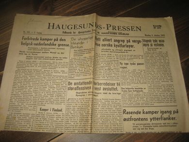 1944,nr 235, HAUGESUNDS AVIS. 2. årgang.