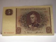 1961, 5 KRONOR, RF658367