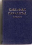 KARL MARX: DAS KAPITAL. ERSTER BAND. 1969.