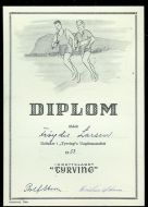 1953, DIPLOM fra Tyrving's Ungdomsstafett