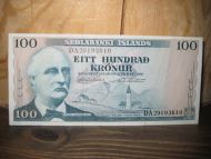 EITT HUNDRAD KRONUR, 1961, DA29193610.