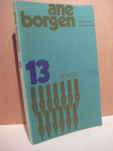 borgen, ane: 13 noveller. 1969