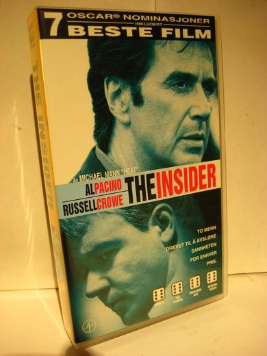 AL PACINO: THE INSIDER. 1999, 153 MIN, 11 ÅR.