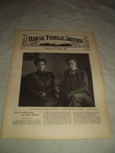 1904,nr 013, NORSK FAMILIE JOURNAL