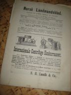 1885,nr 032, Norsk Landmandblad.