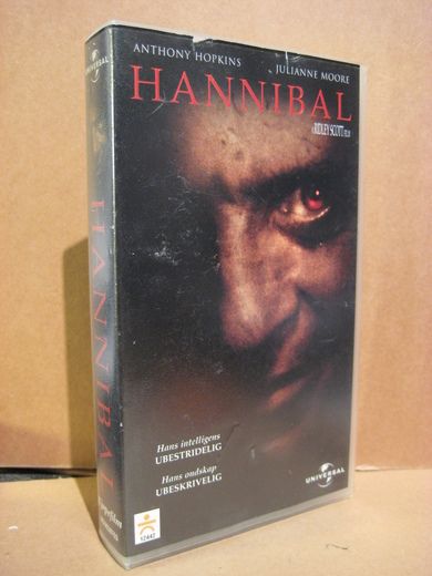 ANTHONY HOPKINS: HANNIBAL. 2000. 18 ÅR, 2 T. 20 MIN.