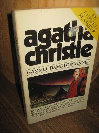 christie, agatha: GAMMEL DAME FORSVINNER. 1985.