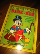 ONKEL SKRUES BANK BOK. Litor 31634. 80 tallet. Disney. 