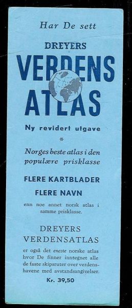 DREYERS VERDENS ATLAS