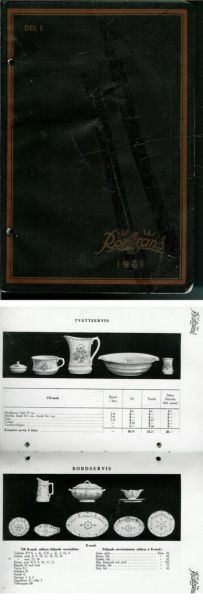 Katalog fra Rørstrand, 1932.