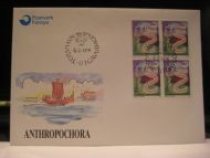 1991, 4.2, ANTHROPOCHORA, 4 blokk kr 6.50