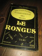 Rongus: DICTIONNAIRE LE RONGUS.