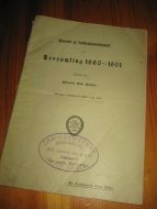 Prøveark og Subskribtionsindbydelse paa Lovsamling 1660-1901. Fra Cammermeyers Boghandel, Christiania. 1901.