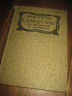 HAFFNER: LANDKUNNE FOR MILLOMSKULAR OG LÆRARSKULAR. 1923.