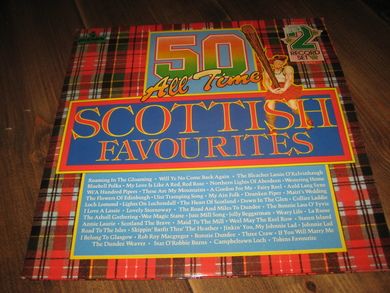 SCOTTISCH FAVOURITES.  50 ALL TIME. Dobbel LP. 50DA 317. 