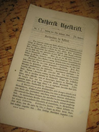 1881,nr 007, Luthersk Ugeskrift.