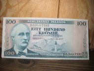 EITT HUNDRAD KRONUR, 1961, DA28417332.