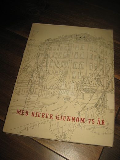 Jacobsen: MED RIEBER GJENNOM 75 ÅR. 1954. 