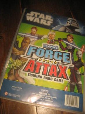 FORCE ATTAX TRADING CARD GAME. 