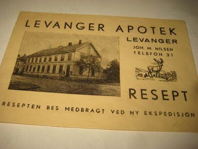 LEVANGER APOTEK, TLF 31