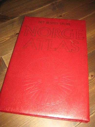 DET BESTE'S STORE NORGES ATLAS. 1983.