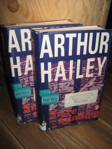 HAILEY, ARTHUR: Siste sending I og II. 1990.