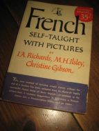 FRENCH SELF TAUGHT WITH PICTURES. 1950