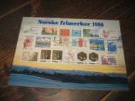 1986, Norske frimerker. Utgitt av postverket. MMF/1842.