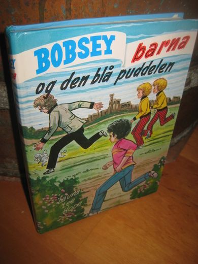 HOPE, LAURA LEE: BOBSEY barna og den blå puddelen. Bok nr 012, 1980.