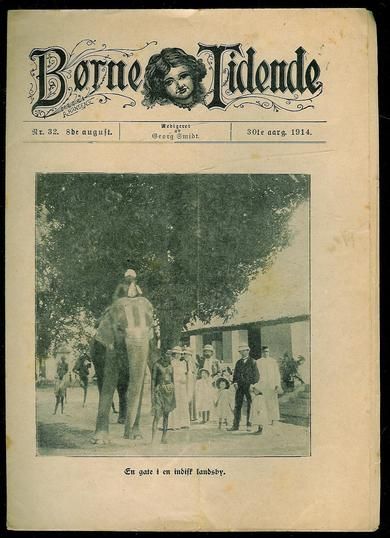 1914,nr 032,                      Børne Tidende.