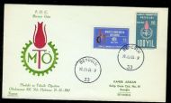 1961, 21.10,                               FDC fra Tyrkia.