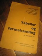 Tabeller og formelsamlinger. 1972.