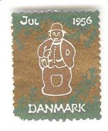 1956, DANSK JULEMERKE.