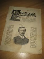 1891,nr 001, FOLKEBLADET.