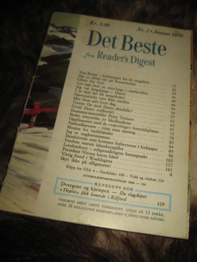 1970,nr 001, Det Beste fra Reader's Digest.