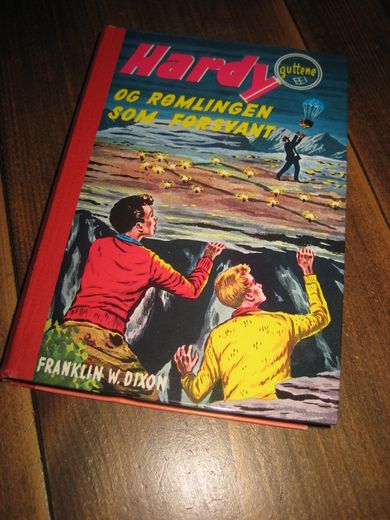 Hardy guttene OG RØMLINGEN SOM FORSVANNT. Bok nr 040, 70 tallet. 